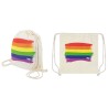 PRIDE - BAUMWOLL-RUCKSACK MIT LGBT-FLAGGE