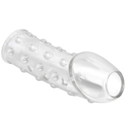 PRETTY LOVE - TIGHT AND VOLUMIZING PENIS SLEEVE TRANSPARENT