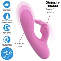 ONINDER CUTE - VIBRATORE CONIGLIETTO DAMORE PER PUNTO G E CLITORIDE - APP GRATUITA IN TUTTO IL MONDO