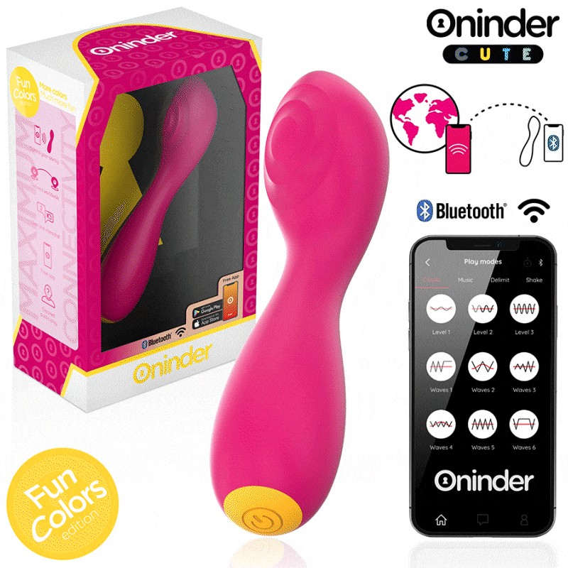ONINDER CUTE - LOVE BUDDY MASTER G-SPOT VIBRATOR - FREE WORLDWIDE APP