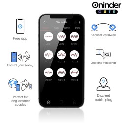 ONINDER CUTE - LOVE 3 SOME TRIPLE VIBRATEUR - APPLICATION GRATUITE DANS LE MONDE ENTIER