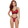 PASSION - PORIGELIA BIKINI ROT S-M