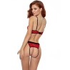 PASSION - PORIGELIA BODY RED S-M