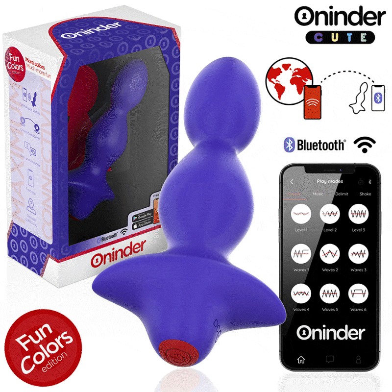 ONINDER CUTE - DILATATEUR ANAL VIBRANT LOVE BUTT - APPLICATION MONDIALE GRATUITE