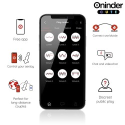 ONINDER CUTE - LOVE BUTT VIBRIERENDER ANALPLUG-DILATATOR - KOSTENLOSE WELTWEITE APP