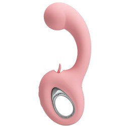 PRETTY LOVE - ERYNNYES G-SPOT VIBRATOR KLITORIS-STIMULATOR 10 VIBRATIONEN ROSA