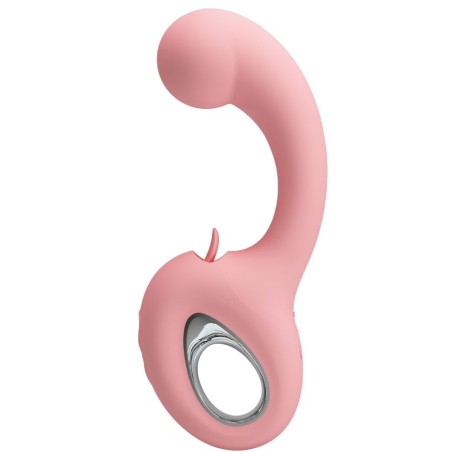 PRETTY LOVE - ERYNNYES G-SPOT VIBRATOR KLITORIS-STIMULATOR 10 VIBRATIONEN ROSA