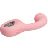 PRETTY LOVE - VIBRATEUR POINT G STIMULATEUR DE CLITORIS ERYNNYES 10 VIBRATIONS ROSE
