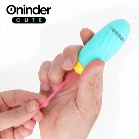 ONINDER CUTE - ŒUF VIBRANT LOVE PLEASURE - PIERRES EN SILICONE ROTATIVES - APPLICATION MONDIALE GRATUITE