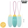 ONINDER CUTE - ŒUF VIBRANT LOVE PLEASURE - PIERRES EN SILICONE ROTATIVES - APPLICATION MONDIALE GRATUITE