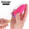 ONINDER CUTE - ŒUF EN SILICONE À VIBRATIONS ET TAPOTEMENTS - APPLICATION MONDIALE GRATUITE