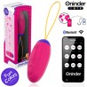 ONINDER CUTE - ŒUF EN SILICONE À VIBRATIONS ET TAPOTEMENTS - APPLICATION MONDIALE GRATUITE