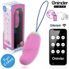 ONINDER CUTE - ŒUF EN SILICONE VIBRANT ET ROTATIF À 360° - APPLICATION MONDIALE GRATUITE