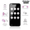 ONINDER CUTE - ŒUF EN SILICONE VIBRANT ET ROTATIF À 360° - APPLICATION MONDIALE GRATUITE