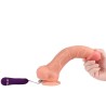 SHEQU - DILDO VIBRATEUR APOLO AVEC TÉLÉCOMMANDE 24,5 CM