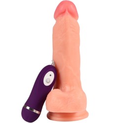 SHEQU - IRON DRAGON VIBRATORDILDO MIT FERNBEDIENUNG 17,5 CM