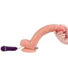 SHEQU - DILDO VIBRANTE OPTIMUS CON TELECOMANDO 28 CM