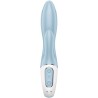 SATISFYER - AIR PUMP BUNNY 1 VIBRATEUR GONFLABLE LAPIN BLEU