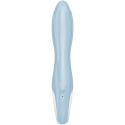 SATISFYER - AIR PUMP BUNNY 1 VIBRADOR INFLABLE RABBIT AZUL