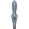 SATISFYER - AIR PUMP BOOTY 1 VIBRATEUR GONFLABLE ANAL GRIS