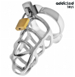 ADDICTED TOYS LOCKED - CAGE À PÉNIS EN MÉTAL AVEC VERROU ARGENT TAILLE M ADDICTED TOYS LOCKED - CAGE À PÉNIS EN MÉTAL AVEC VERROU ARGENT TAILLE M