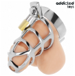 ADDICTED TOYS LOCKED - SILVER LOCK PENIS CAGE METAL SIZE M ADDICTED TOYS LOCKED - SILVER LOCK PENIS CAGE METAL SIZE M