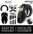 ADDICTED TOYS LOCKED - CAGE À PÉNIS OBSIDIAN HOLD TAILLE S ADDICTED TOYS LOCKED - CAGE À PÉNIS OBSIDIAN HOLD TAILLE S