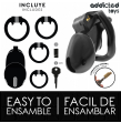 ADDICTED TOYS LOCKED - MINDNIGHT CELL GABBIA PER PENE TAGLIA S ADDICTED TOYS LOCKED - MINDNIGHT CELL GABBIA PER PENE TAGLIA S