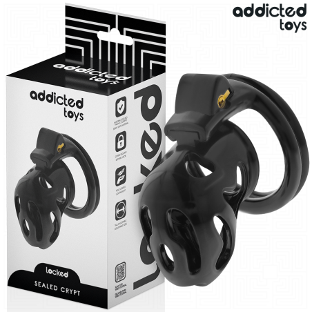 ADDICTED TOYS LOCKED - GABBIA PER PENE SIGILLATA CRYPT 8 CM