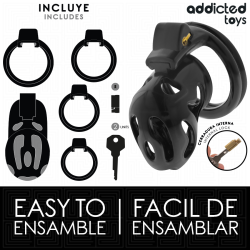 ADDICTED TOYS LOCKED - GABBIA PER PENE SIGILLATA CRYPT 8 CM
