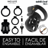 ADDICTED TOYS LOCKED - GABBIA PER PENE SILENZIOSA 7,5 CM