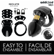 ADDICTED TOYS LOCKED - CHASTITY DEPTHS PENIS CAGE 7.5 CM ADDICTED TOYS LOCKED - CHASTITY DEPTHS PENIS CAGE 7.5 CM