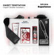 BRUMA XPERIENCE - SWEET STRAWBERRY TEMPTATION KIT WITH ORGASM ENHANCER BRUMA XPERIENCE - SWEET STRAWBERRY TEMPTATION KIT WITH ORGASM ENHANCER