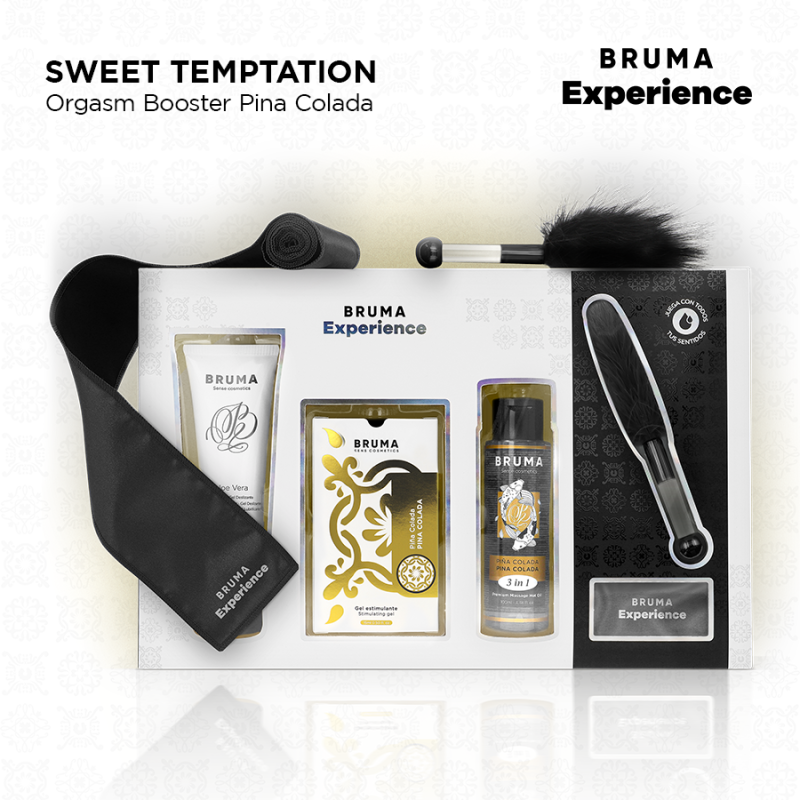 BRUMA XPERIENCE - PACK TENTATION PINA COLADA DOUCE AVEC AMPLIFICATEUR DORGASME