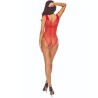 PASSION - BS109 RED BUTTERFLY BOSYSTOCKING