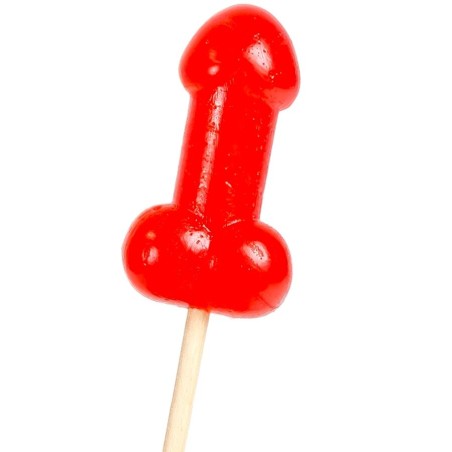 SECRETPLAY - CHERRY CANDY PENIS LOLLIPOP MIT WÜRZIGEM HITZEEFFEKT