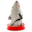 CONDOMERIE - HANDPAINTED NOVELTY CONDOMS SHARK MODEL 1 CONDOMERIE - HANDPAINTED NOVELTY CONDOMS SHARK MODEL 1