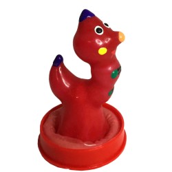 CONDOMERIE - PRESERVATIVI NOVITÀ DIPINTI A MANO WORM