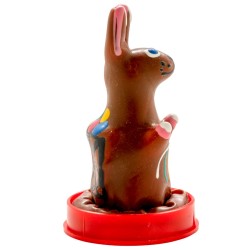 CONDOMERIE - PRÉSERVATIFS FANTAISIE PEINTS À LA MAIN LAPIN DE PÂQUES