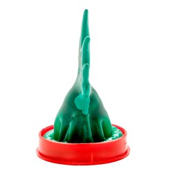 CONDOMERIE - PRESERVATIVI NOVITÀ DIPINTI A MANO MODELLO CANNABIS 1