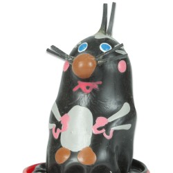 CONDOMERIE - PRÉSERVATIFS FANTAISIE PEINTS À LA MAIN TAUPE