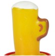 CONDOMERIE - PRÉSERVATIFS FANTAISIE PEINTS À LA MAIN VERRE DE BIÈRE CONDOMERIE - PRÉSERVATIFS FANTAISIE PEINTS À LA MAIN VERRE DE BIÈRE