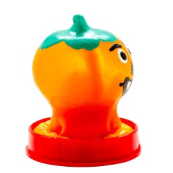 CONDOMERIE - PRÉSERVATIFS FANTAISIE PEINTS À LA MAIN CITROUILLE