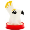 CONDOMERIE - HANDPAINTED NOVELTY CONDOMS PARROT WHITE