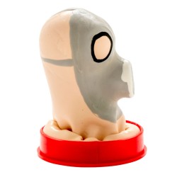 CONDOMERIE - PRESERVATIVI NOVITÀ DIPINTI A MANO MASCHERA ANTIGAS