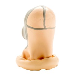 CONDOMERIE - PRESERVATIVI NOVITÀ DIPINTI A MANO MASCHERA ANTIGAS