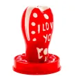CONDOMERIE - PRÉSERVATIFS FANTAISIE PEINTS À LA MAIN EN FORME DE CŒUR - JE TAIME MODÈLE 1 CONDOMERIE - PRÉSERVATIFS FANTAISIE PEINTS À LA MAIN EN FORME DE CŒUR - JE TAIME MODÈLE 1