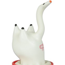 CONDOMERIE - HANDPAINTED NOVELTY CONDOMS SWAN