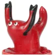 CONDOMERIE - PRESERVATIVO DECORATIVO PINTADO A MANO ESCORPIO ROJO CONDOMERIE - PRESERVATIVO DECORATIVO PINTADO A MANO ESCORPIO ROJO