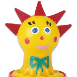 CONDOMERIE - PRÉSERVATIFS FANTAISIE PEINTS À LA MAIN SOLEIL